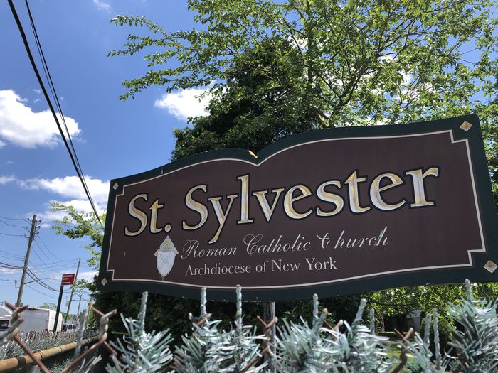 St. Sylvester's R.C. Church, located at 856 Targee St. in Concord, is shown in this photo taken in May 2021. (Staten Island Advance)