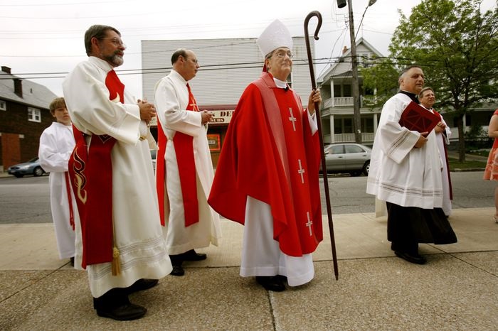 Look back at Bishop Anthony Pilla's time in Cleveland Anthony Pilla makes his way to a confirmation service for 21 at St. Mary Church in Collinwood on May 10, 2006. The native East Sider praised churches such as St. Mary and the nearby Holy Redeemer for their commitment to their neighborhoods. "This area would be much different if it weren't for these two parishes," he said. Plain Dealer file photo.