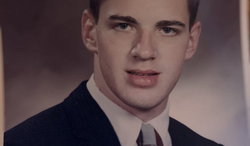 Tom Mahowald in his high school senior photo. Melissa Townsend | MPR News