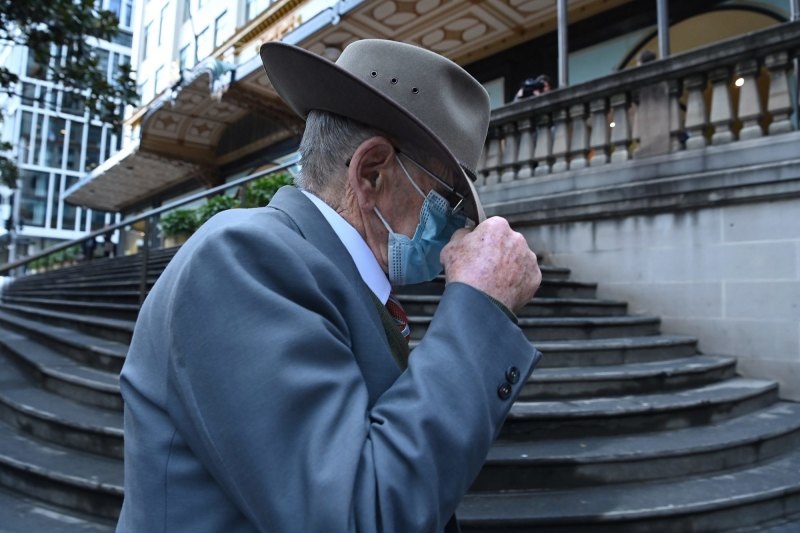 Anthony William Peter Caruana outside the NSW District Court in May.CREDIT:KATE GERAGHTY