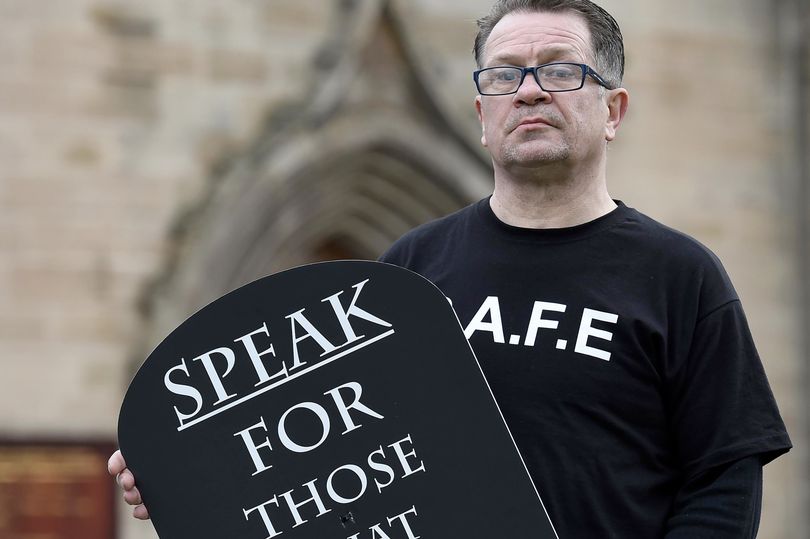 Child abuse campaigner Dave Sharp