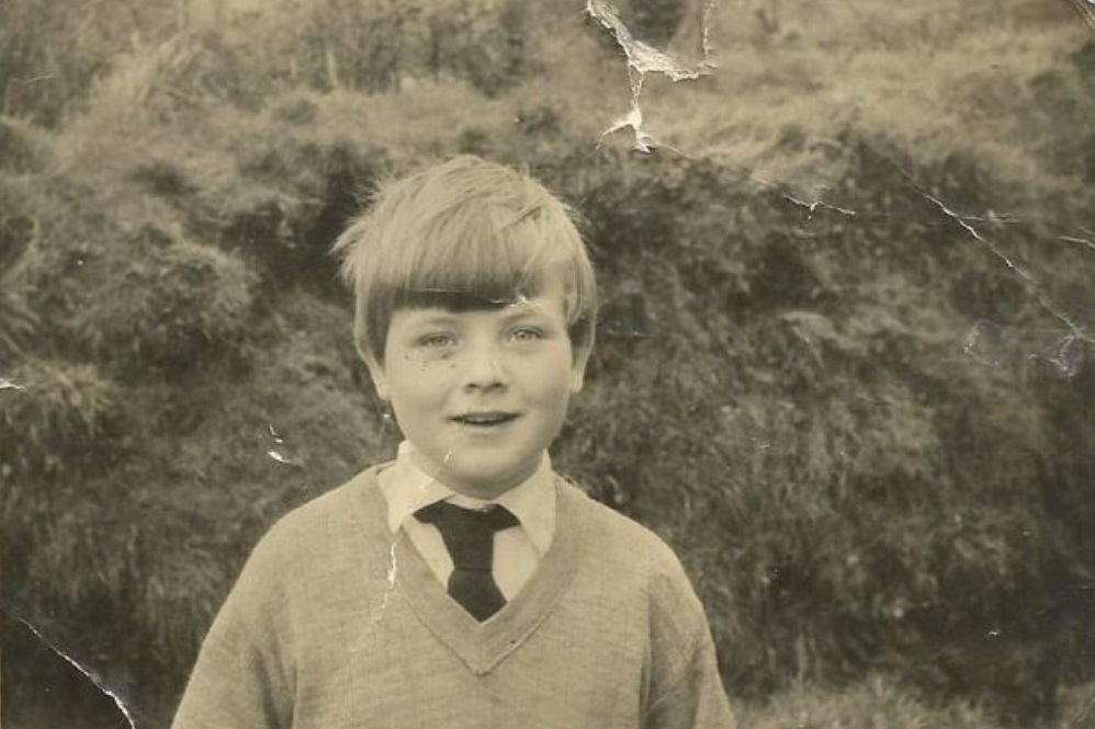 Kevin O'Connell, as a young boy on Caldey Island (Image: Kevin O'Connell / Caldey Island Survivors Campaign)