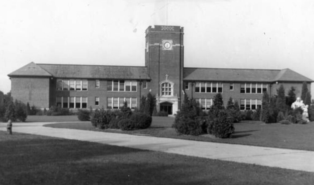 CSU Library Special Collection Historic image of the former Parmadale children's home building.