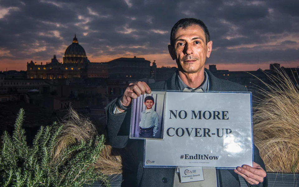 Francesco Zanardi, president of Rete L’Abuso (The Abuse Network), a national organization that represents Italian victims of clerical abuse.