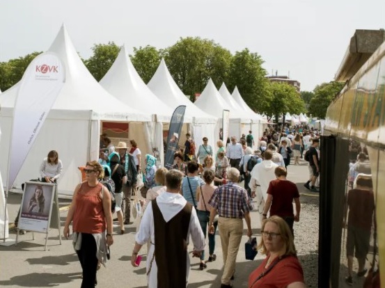 Participants at Germany’s Catholic Day