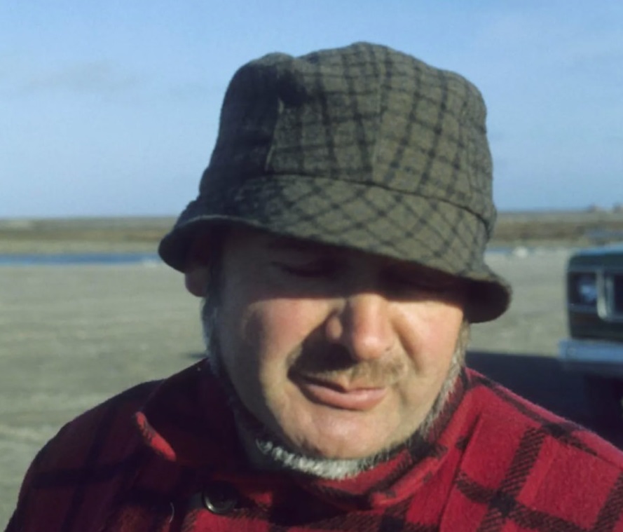 Father Johannes Rivoire in Arviat in 1979. Rivoire, who now lives in France, has been charged with sexually abusing children during his time in Nunavut. (Library and Archives Canada)