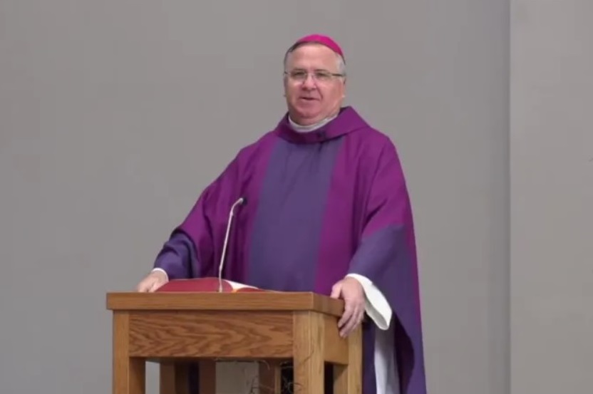 Bishop John Patrick Dolan. | Screenshot from SDCatholics YouTube channel.