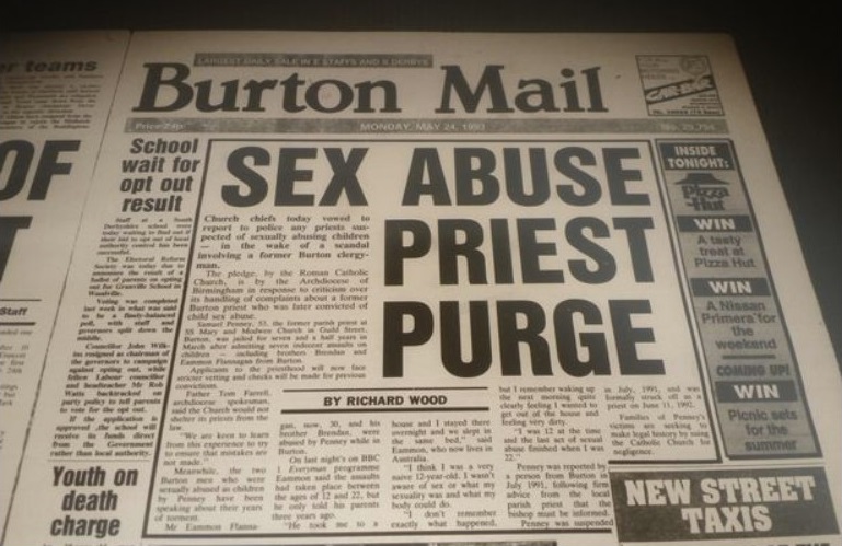 One of the articles published by the Burton Mail in 1993 (Image: Burton Mail)