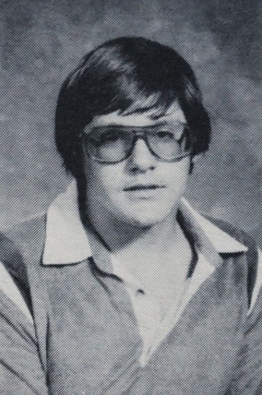 Mike Tarvid’s junior yearbook photo. Photo courtesy of Mike Tarvid.