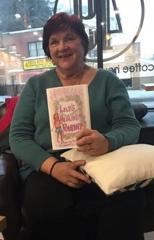 Barbara Knight, with her new children's book. Courtesy Barbara Knight