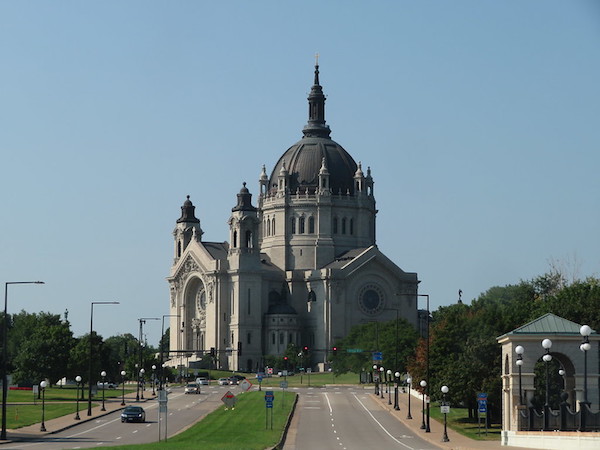 The Cathedral of St Paul, Minneapolis. The archdiocese paid $210 million to 450 victims of clerical sexual abuse in a 2018 settlement. Ken Lund/flickr | Creative Commons
