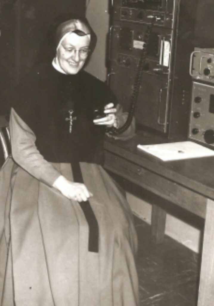 Sr Francoise Seguin at St. Anne's residential school, in an undated archival photo