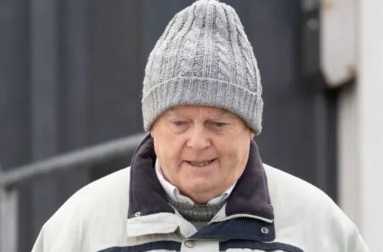 Former priest Eamonn Crossan pictured outside court