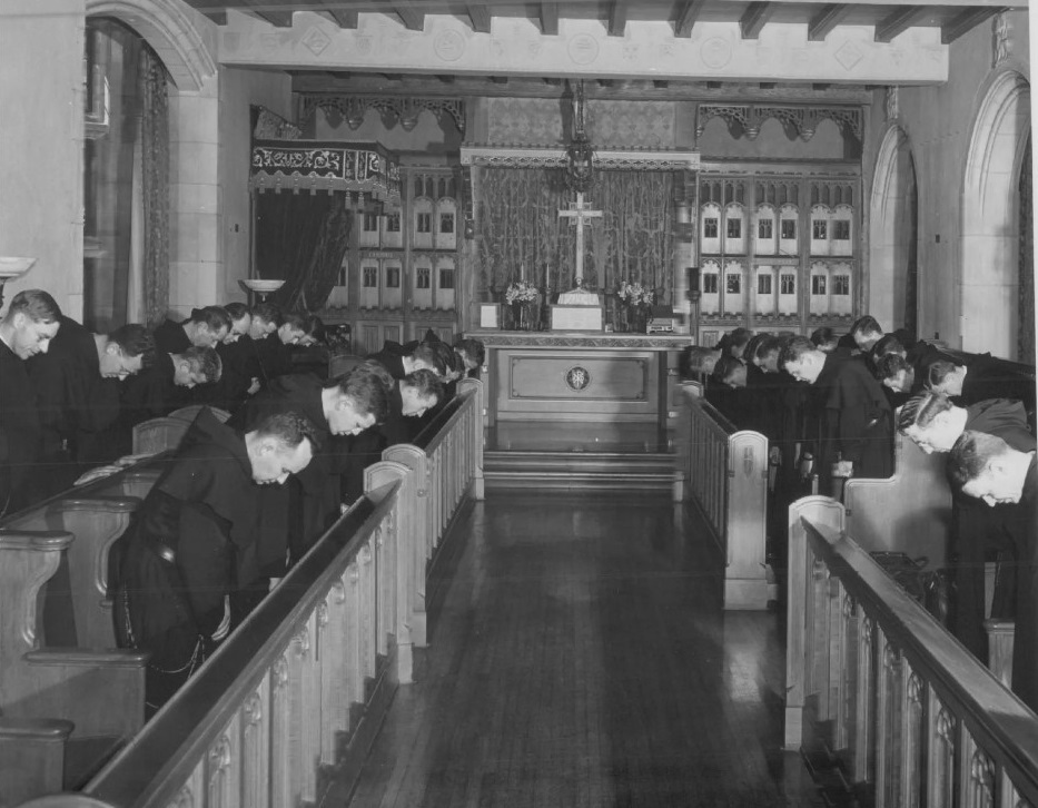 The Servites’ former seminary in Lake Bluff, where the Rev. Mark Santo was educated.