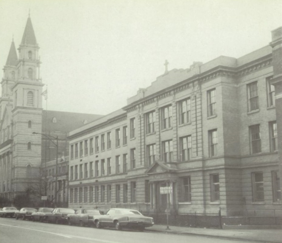 The since-closed St. Philip High School on the West Side in the 1960s. St. Philip High School yearbook