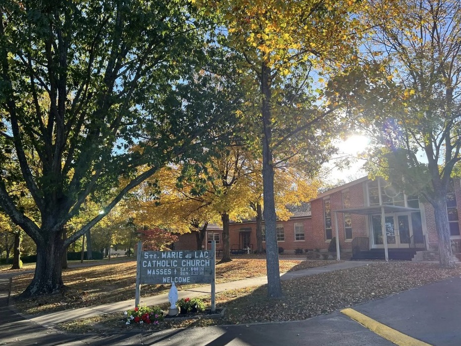 Ste. Marie du Lac, a parish in Ironton, Missouri, where the Rev. Mark Santo once served. Facebook