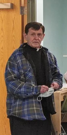 It’s back to civilian life for McHugh. Our Lady of Mount Carmel – Astoria/ Facebook