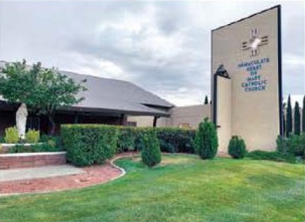Mark Ford, a former Catholic priest, was arrested in Indiana by U.S. Marshals on Sept. 25, on a warrant from New Orleans, Louisiana, involving sex abuse charges. Ford worked at two parishes in the Diocese of Gallup in the 1990s, including the Immaculate Heart of Mary Catholic Church in the reservation bordertown of Page, Arizona. Elizabeth Hardin-Burrola / For the Independent