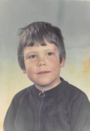 Nicholas Harrison, pictured in his kindergarten school photo for Sacred Heart Elementary School in 1973-74, is now suing the Presentation Brothers of Ireland for historical sexual abuse. (Submitted by Nicholas Harrison)