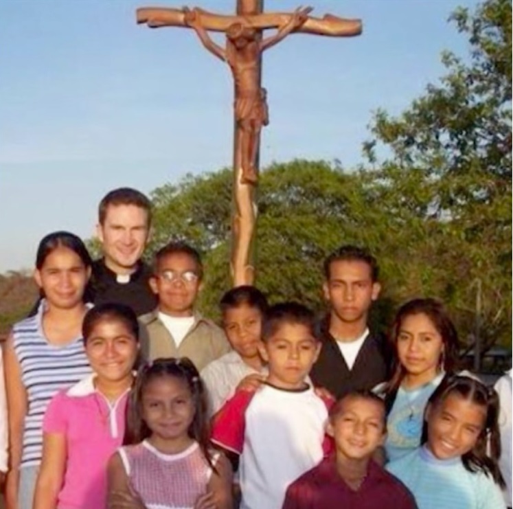 Fr. Ronald Hicks in El Salvador as regional director (2005-2010) of Nuestros Pequeños Hermanos (NPH) in Central America.