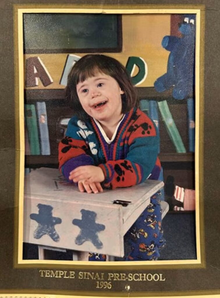 Ariel Berry in a school photo in 1996. Photograph: Jason Berry