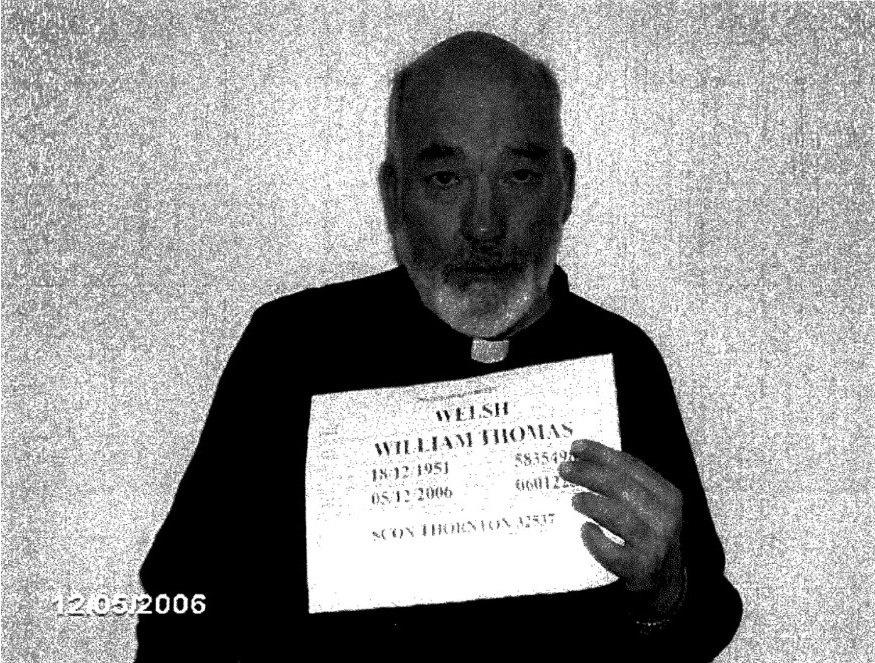 An image of former Society of St. Pius X priest William T. Welsh included in court records that alleged he had molested a girl. U.S. District Court