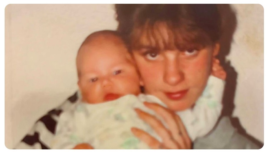 Bessborough survivor Cindi Bonny (photographed with her baby who died there) asks the Government to halt planned construction.