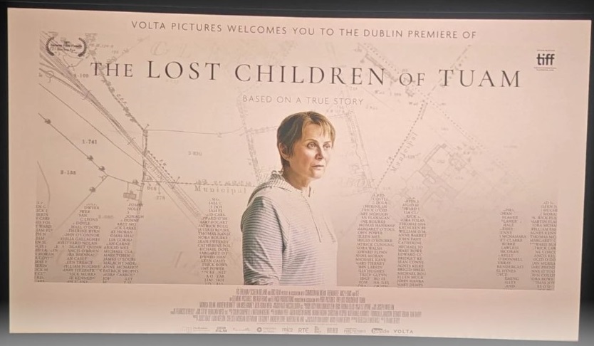 Poster for the Dublin premiere of The Lost Children of Tuam, September 25, 2026